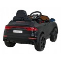 Baterie do auta Audi RS Q8 černá + dálkové ovládání + pomalý start + EVA + LED + MP3 USB
