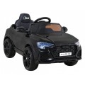 Baterie do auta Audi RS Q8 černá + dálkové ovládání + pomalý start + EVA + LED + MP3 USB