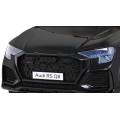 Baterie do auta Audi RS Q8 černá + dálkové ovládání + pomalý start + EVA + LED + MP3 USB