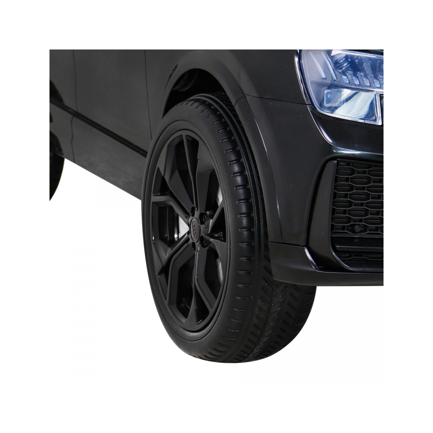 Baterie do auta Audi RS Q8 černá + dálkové ovládání + pomalý start + EVA + LED + MP3 USB