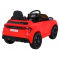Audi RS Q8 Bateriově napájené auto červené + dálkové ovládání + pomalý start + EVA + LED + MP3 USB