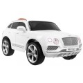 Bentley Bentayga dětská baterie do auta bílá EVA kola MP3 rádio dálkové ovládání