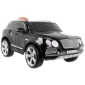 Bentley Bentayga dětská baterie do auta černá + EVA kola + MP3 rádio + dálkové ovládání
