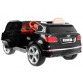 Bentley Bentayga dětská baterie do auta černá + EVA kola + MP3 rádio + dálkové ovládání