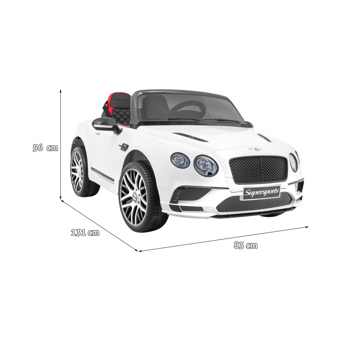 Bentley Continental Vehicle bílá