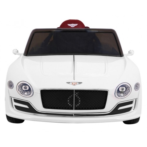 Bentley EXP 12 dětská baterie do auta bílá + dálkové ovládání + otevírač dveří + elegantní vzhled