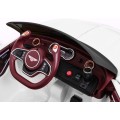 Bentley EXP 12 dětská baterie do auta bílá + dálkové ovládání + otevírač dveří + elegantní vzhled