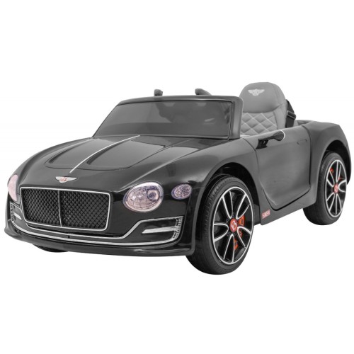 Bentley EXP 12 dětská baterie do auta černá + dálkové ovládání + otevírač dveří + elegantní vzhled