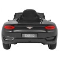 Bentley EXP 12 dětská baterie do auta černá + dálkové ovládání + otevírač dveří + elegantní vzhled