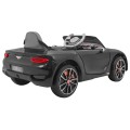 Bentley EXP 12 dětská baterie do auta černá + dálkové ovládání + otevírač dveří + elegantní vzhled