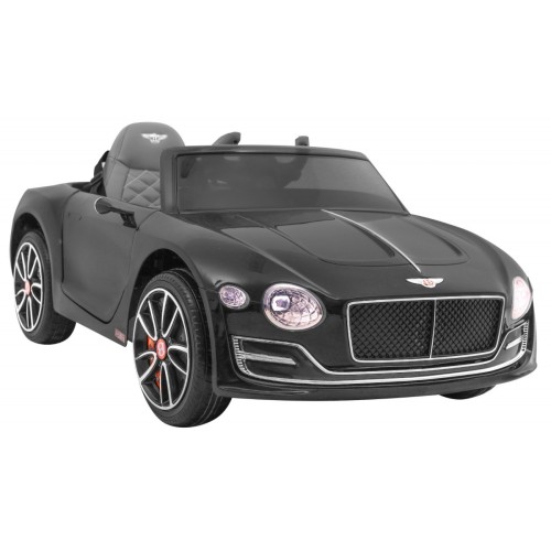 Bentley EXP 12 dětská baterie do auta černá + dálkové ovládání + otevírač dveří + elegantní vzhled