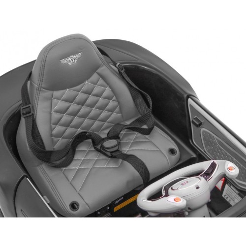 Bentley EXP 12 dětská baterie do auta černá + dálkové ovládání + otevírač dveří + elegantní vzhled