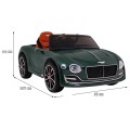 Bentley EXP 12 Dětská baterie Auto Zelená Dálkové otevírání dveří Elegantní vzhled