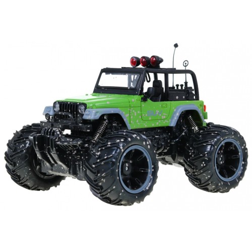 Jeep R C 2 4G terénní vozidlo 1 16 Zelené