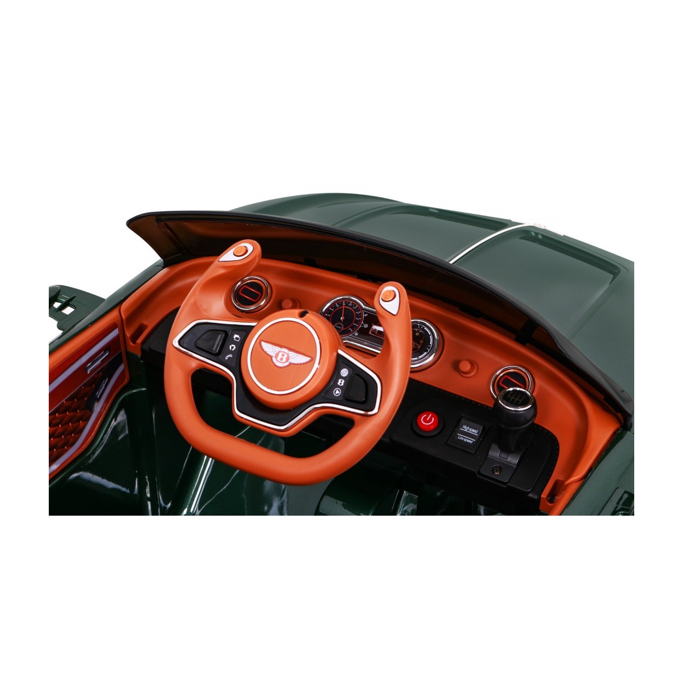 Bentley EXP 12 Dětská baterie Auto Zelená Dálkové otevírání dveří Elegantní vzhled