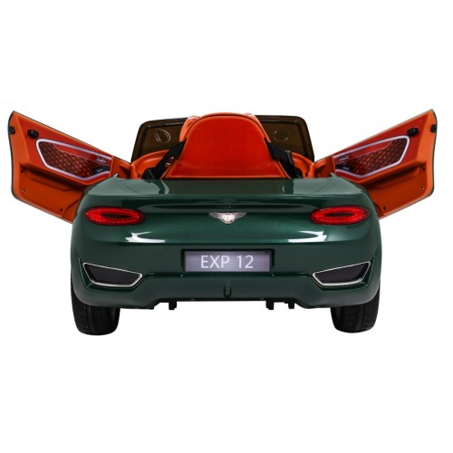 Bentley EXP 12 Dětská baterie Auto Zelená Dálkové otevírání dveří Elegantní vzhled