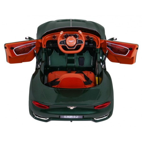 Bentley EXP 12 Dětská baterie Auto Zelená Dálkové otevírání dveří Elegantní vzhled