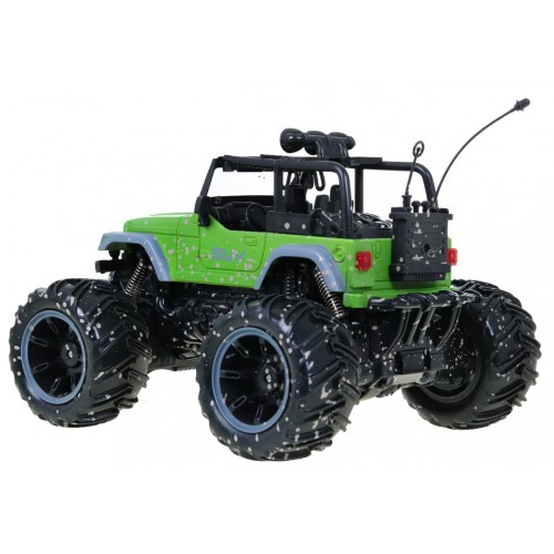 Jeep R C 2 4G terénní vozidlo 1 16 Zelené