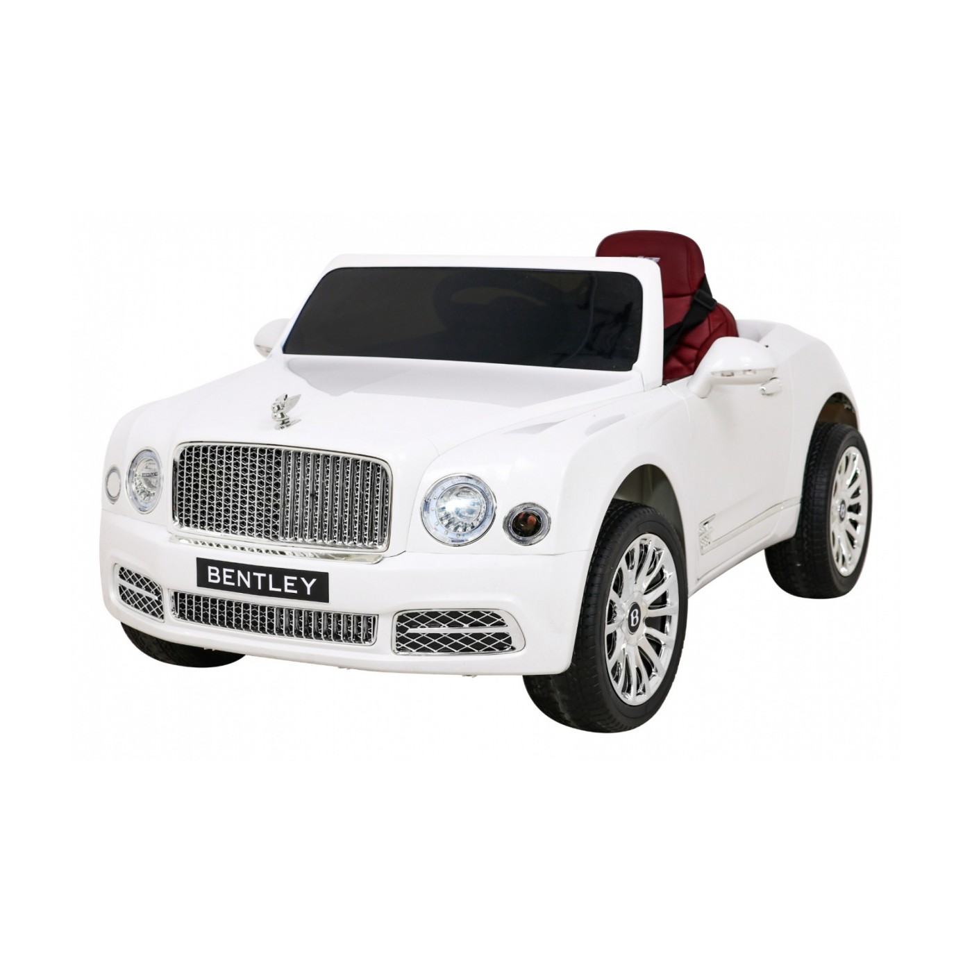 Bentley Mulsanne dobíjecí bílý dálkový EVA pomalý start MP3 USB LED