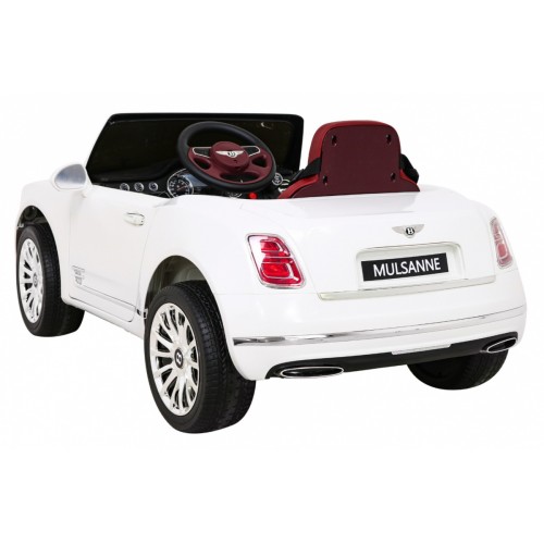 Bentley Mulsanne dobíjecí bílý dálkový EVA pomalý start MP3 USB LED