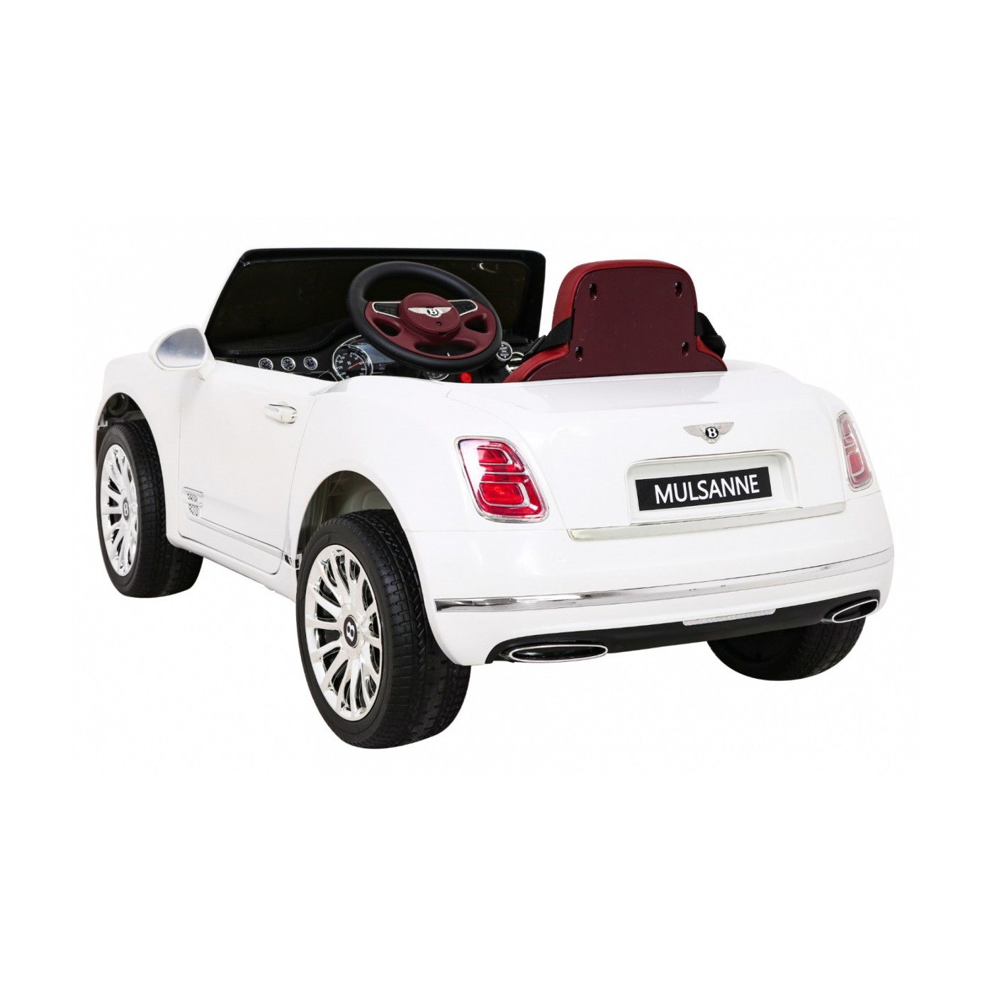 Bentley Mulsanne dobíjecí bílý dálkový EVA pomalý start MP3 USB LED