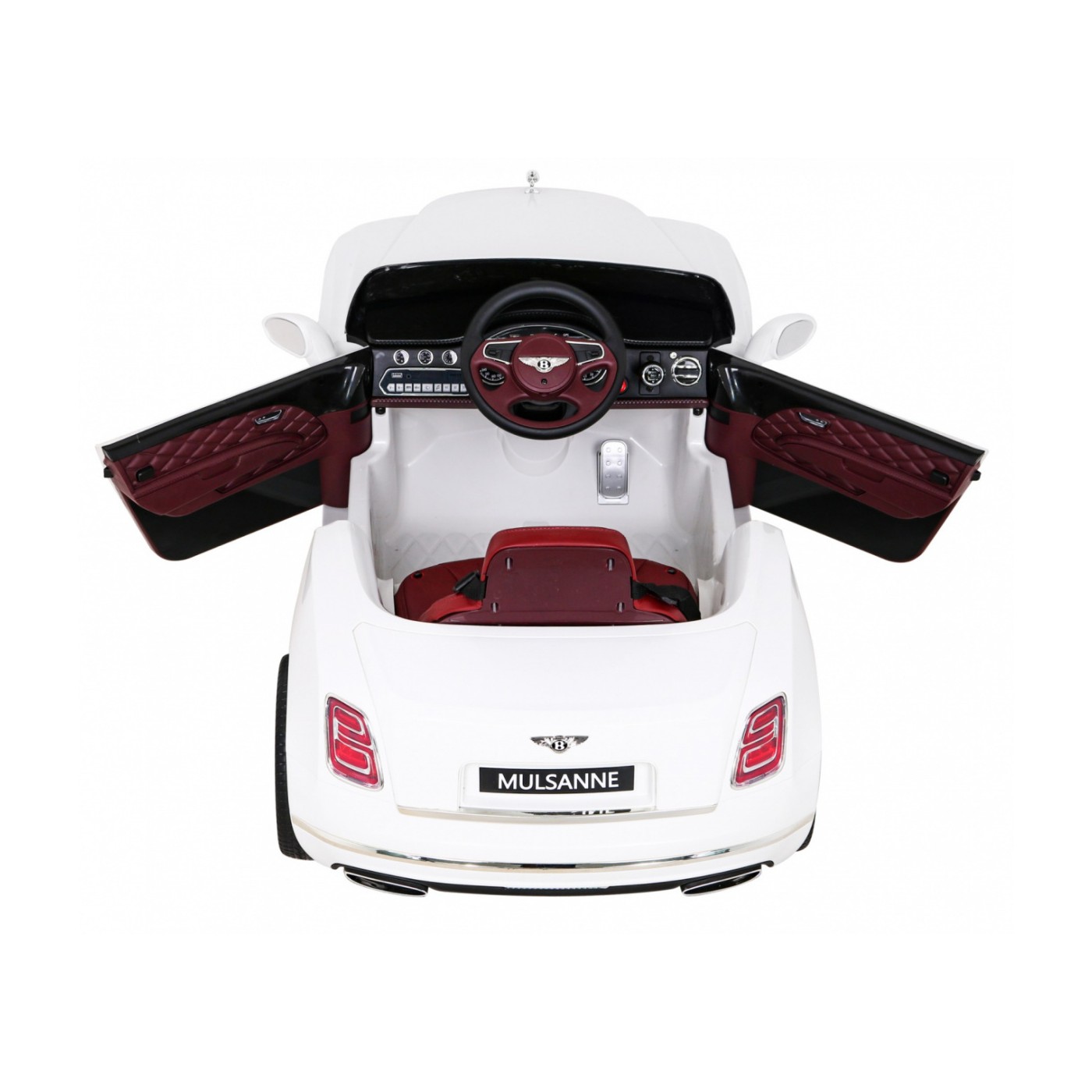 Bentley Mulsanne dobíjecí bílý dálkový EVA pomalý start MP3 USB LED