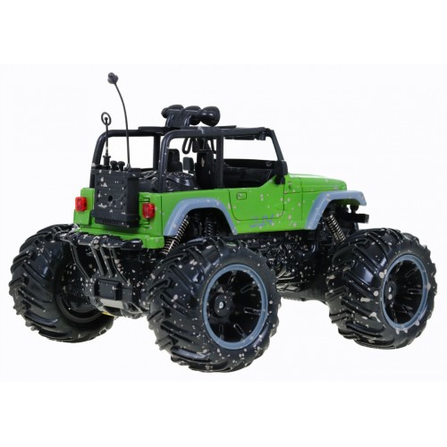 Jeep R C 2 4G terénní vozidlo 1 16 Zelené