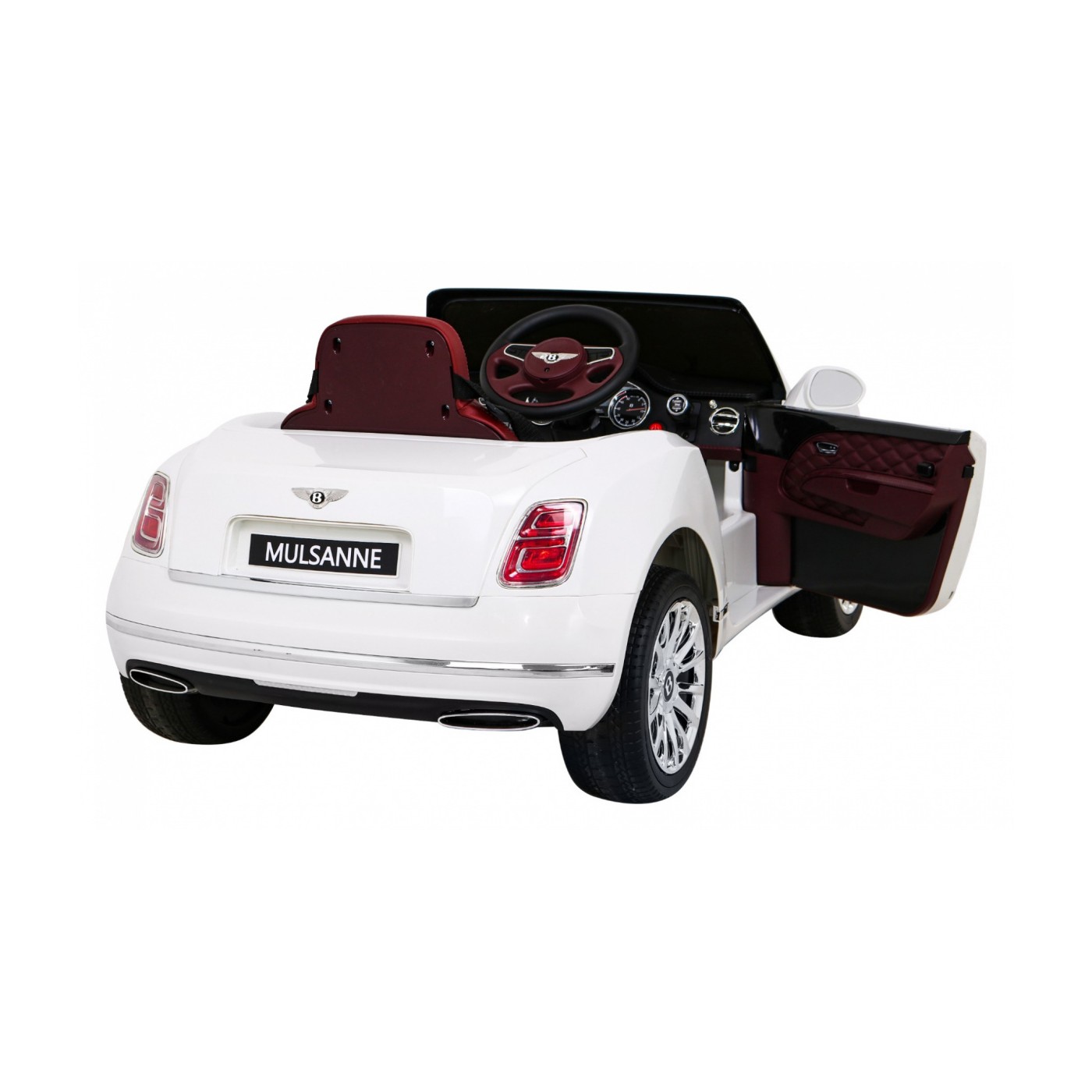 Bentley Mulsanne dobíjecí bílý dálkový EVA pomalý start MP3 USB LED