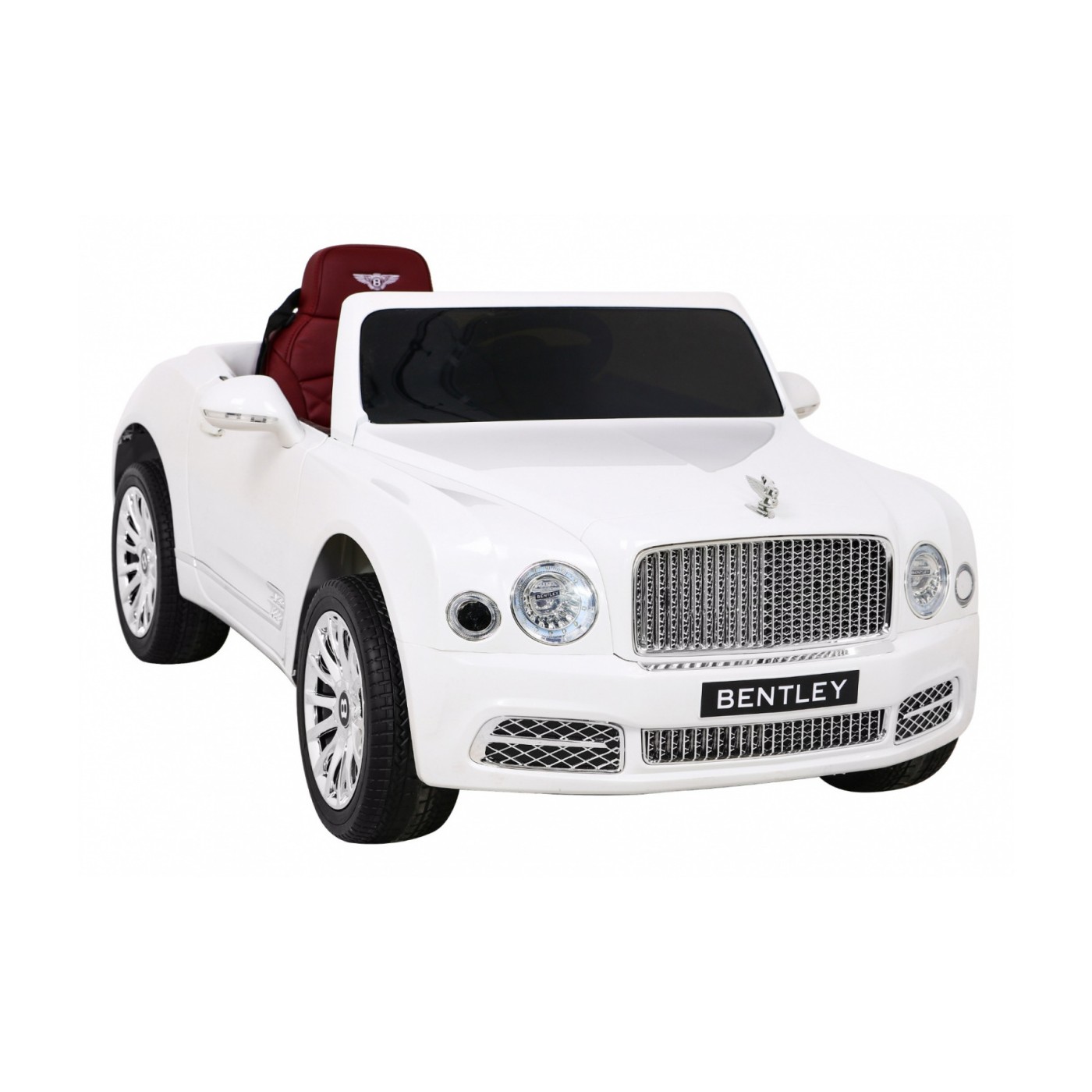 Bentley Mulsanne dobíjecí bílý dálkový EVA pomalý start MP3 USB LED