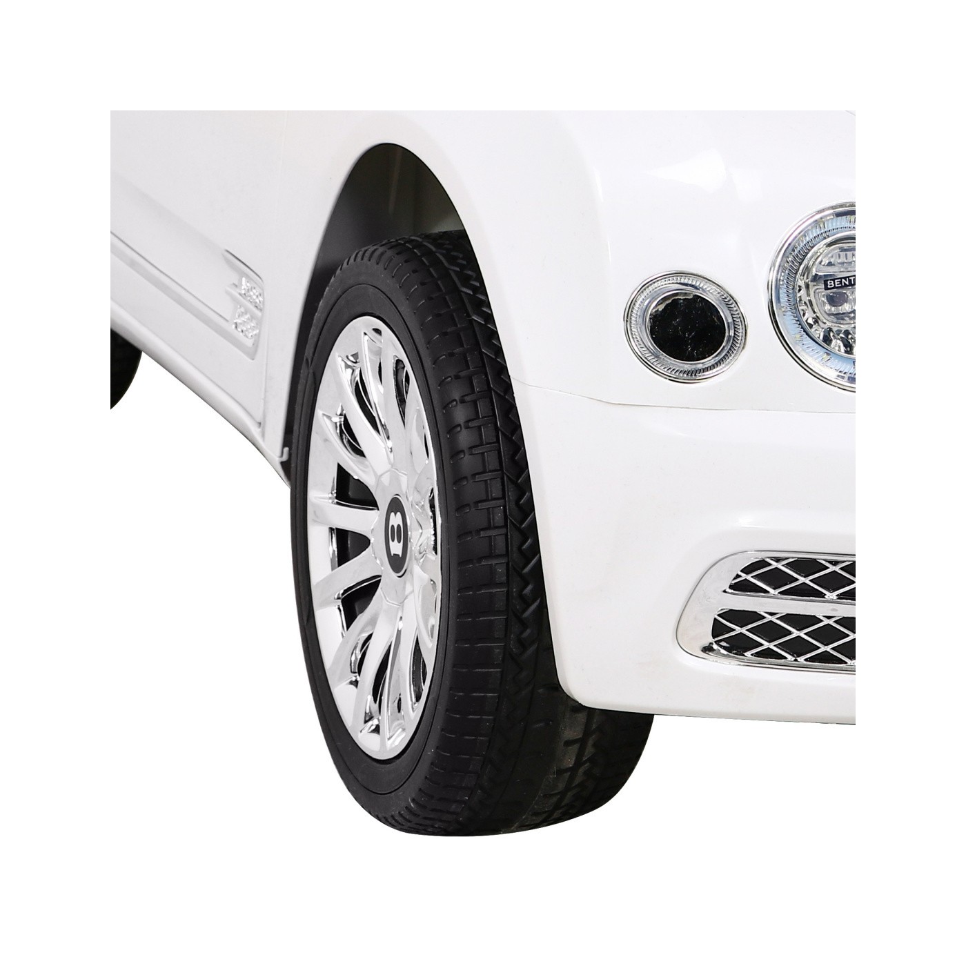 Bentley Mulsanne dobíjecí bílý dálkový EVA pomalý start MP3 USB LED