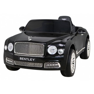 Baterie Bentley Mulsanne černá + dálkové ovládání + EVA + pomalý start + MP3 USB + LED
