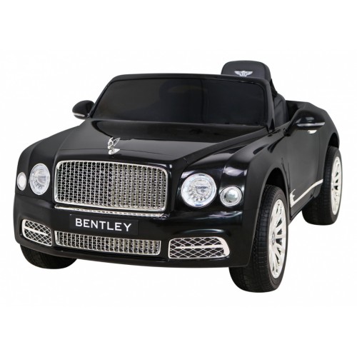 Baterie Bentley Mulsanne černá + dálkové ovládání + EVA + pomalý start + MP3 USB + LED