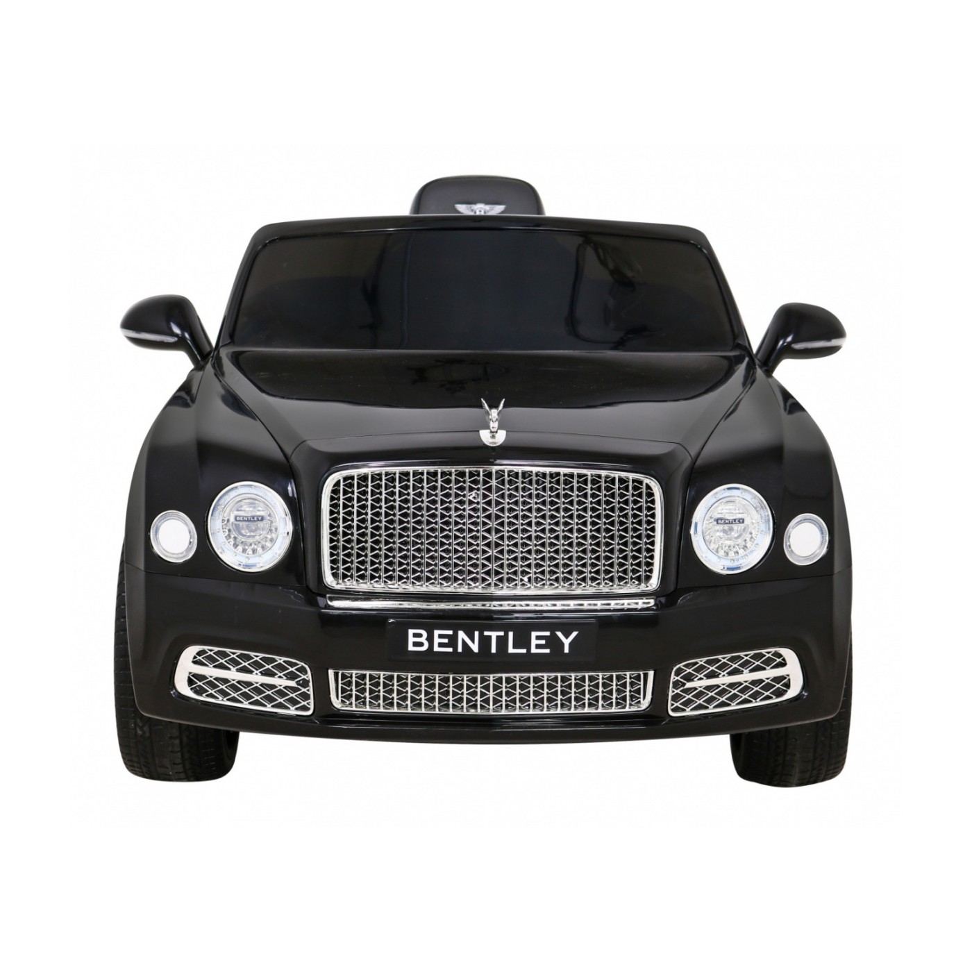Baterie Bentley Mulsanne černá + dálkové ovládání + EVA + pomalý start + MP3 USB + LED