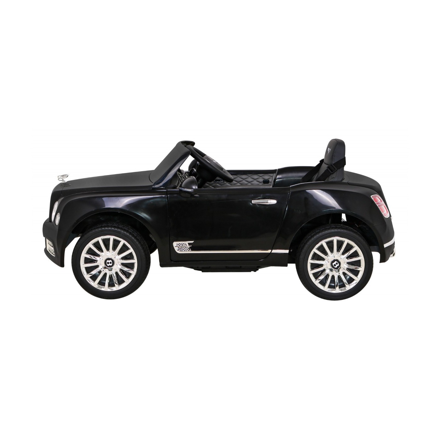 Baterie Bentley Mulsanne černá + dálkové ovládání + EVA + pomalý start + MP3 USB + LED