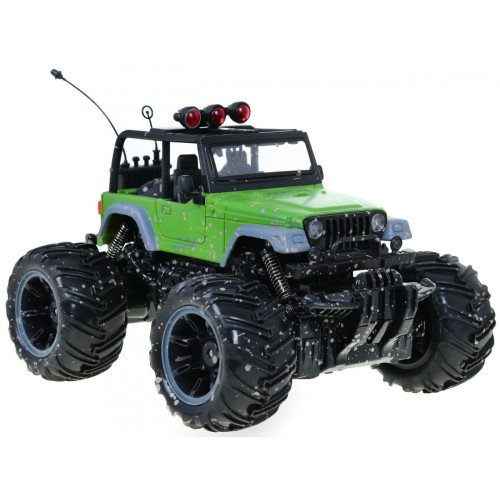 Jeep R C 2 4G terénní vozidlo 1 16 Zelené