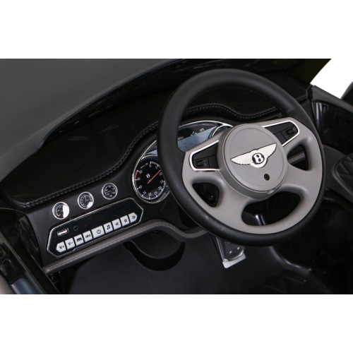Baterie Bentley Mulsanne černá + dálkové ovládání + EVA + pomalý start + MP3 USB + LED