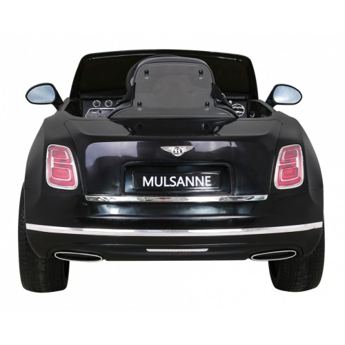 Baterie Bentley Mulsanne černá + dálkové ovládání + EVA + pomalý start + MP3 USB + LED