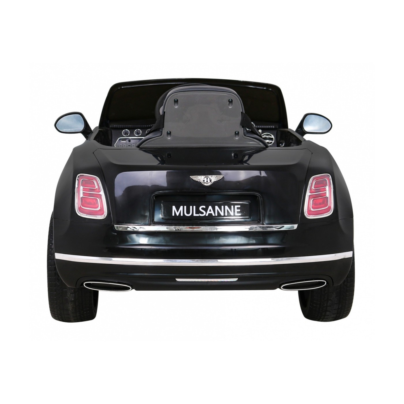 Baterie Bentley Mulsanne černá + dálkové ovládání + EVA + pomalý start + MP3 USB + LED