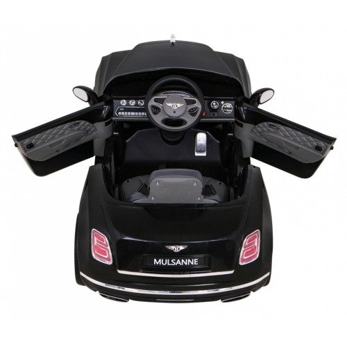 Baterie Bentley Mulsanne černá + dálkové ovládání + EVA + pomalý start + MP3 USB + LED