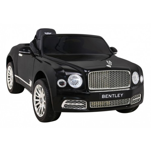 Baterie Bentley Mulsanne černá + dálkové ovládání + EVA + pomalý start + MP3 USB + LED