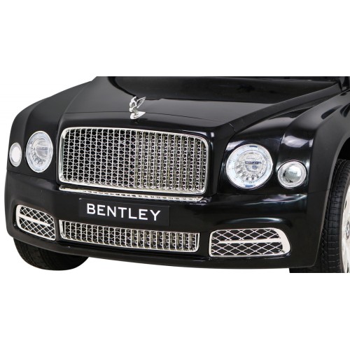 Baterie Bentley Mulsanne černá + dálkové ovládání + EVA + pomalý start + MP3 USB + LED