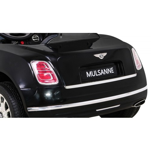 Baterie Bentley Mulsanne černá + dálkové ovládání + EVA + pomalý start + MP3 USB + LED