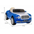 Bentley Mulsanne dobíjecí modré dálkové ovládání EVA pomalý start MP3 USB LED