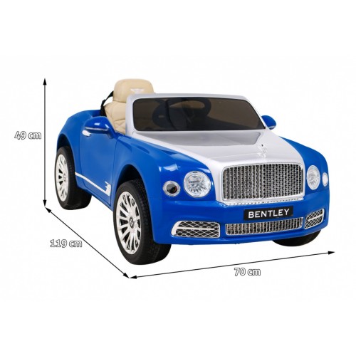 Bentley Mulsanne dobíjecí modré dálkové ovládání EVA pomalý start MP3 USB LED