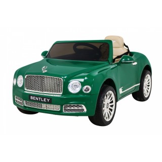 Bentley Mulsanne dobíjecí Zelený Dálkový EVA Pomalý Start MP3 USB LED
