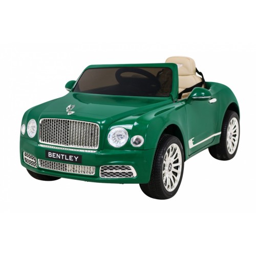 Bentley Mulsanne dobíjecí Zelený Dálkový EVA Pomalý Start MP3 USB LED
