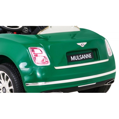 Bentley Mulsanne dobíjecí Zelený Dálkový EVA Pomalý Start MP3 USB LED