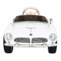 BMW 507 Retro elektrické auto pro děti Bílý roadster
