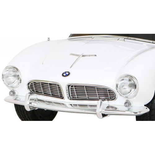 BMW 507 Retro elektrické auto pro děti Bílý roadster