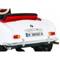 BMW 507 Retro elektrické auto pro děti Bílý roadster